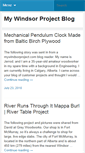 Mobile Screenshot of mywindsorproject.com